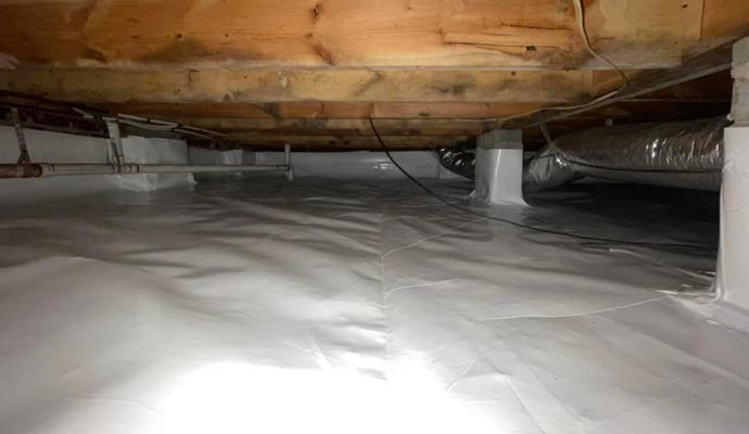 professional crawl space encapsulation