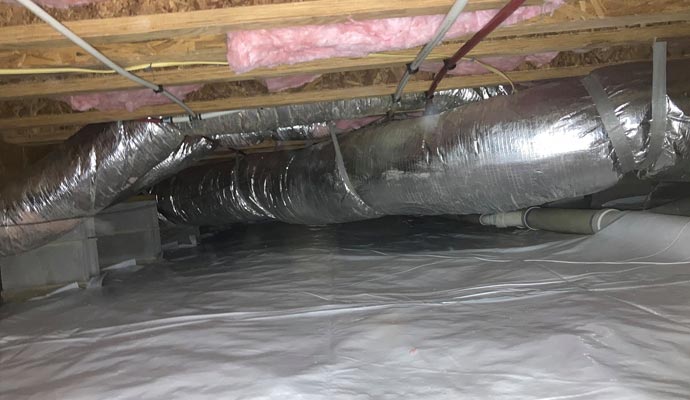 crawl space waterproofing