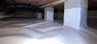 properly installed crawl space