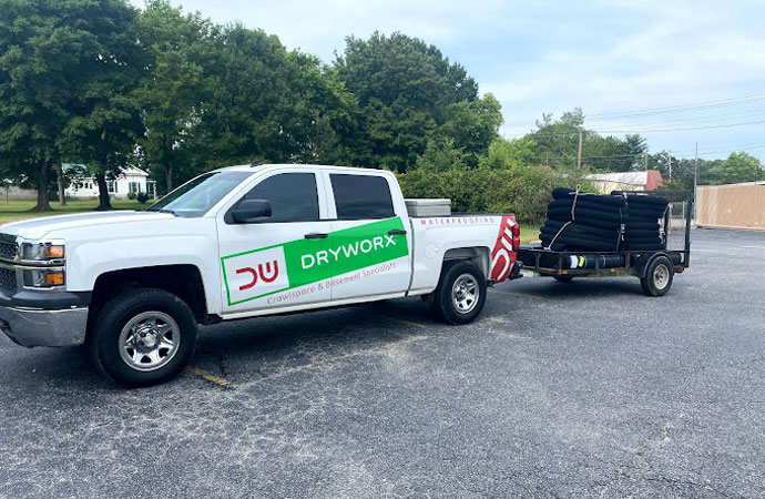 Dryworx service vehicle