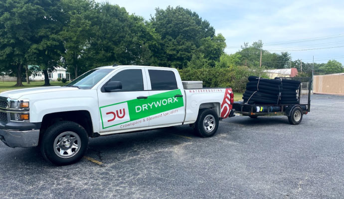 DryWorx service vehicle