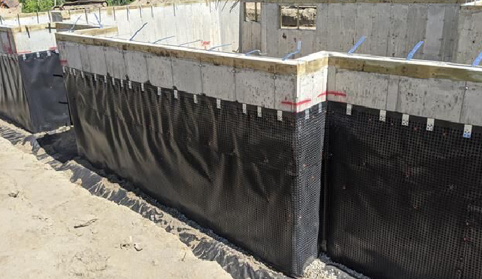 Foundation waterproofing